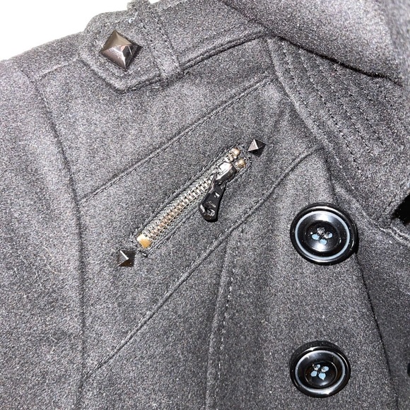 Guess Wool Blend Pea Coat. Size SP - Picture 10 of 13